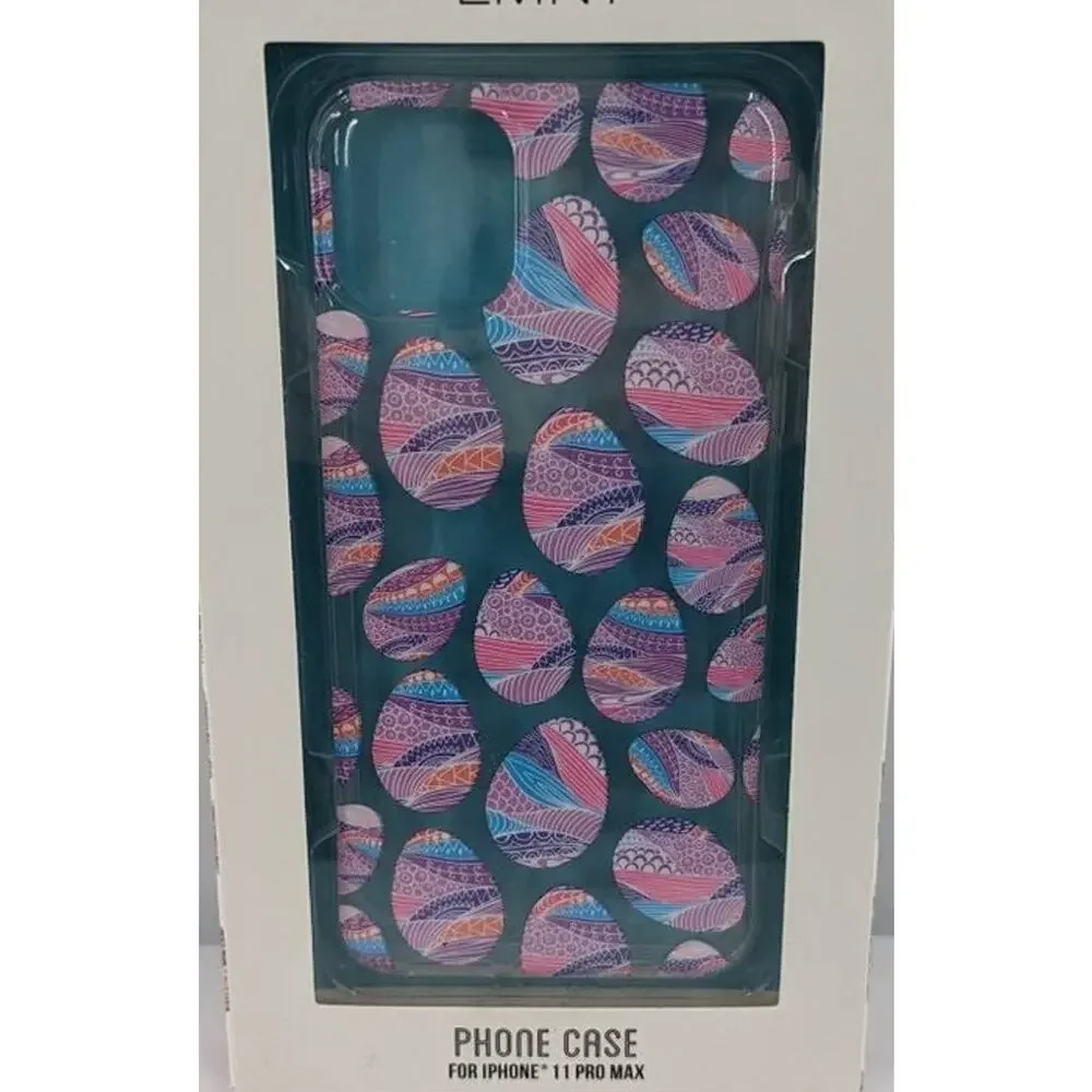 iPhone 12 Mini / 11 Pro Max Case Pink Blue Gradient Protective Cell Phone Cover